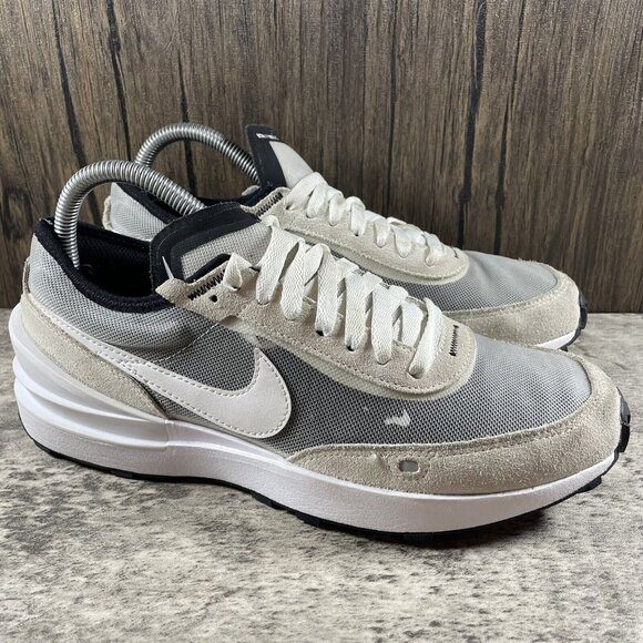Nike Waffle One  Summit White Black Grey DC0481-100 Size 7Y - Picture 1 of 9